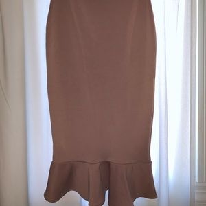 Strapless body on dress